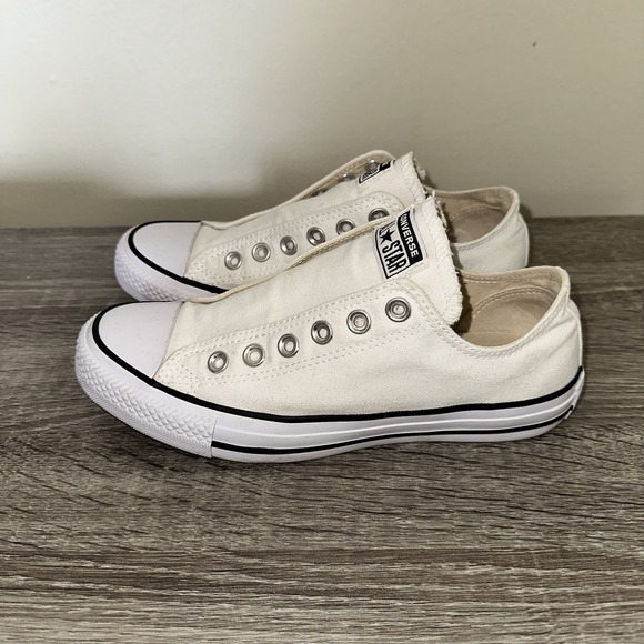 Converse Chuck Taylor All Star Slip 164301F US Womens Size 7 CTAS White - Picture 3 of 7